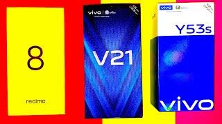 VIVO V21 vs.REALME 8 vs.VIVO Y53S ТЕСТ НА РАБОТУ ДАТЧИКА ПРИБЛИЖЕНИЯ 2021! Я В ШОКЕ?