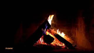 Night Fire Ambience & Crackling Fire Sounds (full hd)Crackling Fireplace Sounds & Black Screen 12 h
