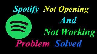 How to Fix Spotify App  Not Opening  / Loading / Not Working Problem in Android Phone