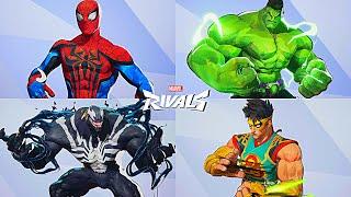 Marvel Rivals - ALL 33 Characters Menu Animations & Victory Poses