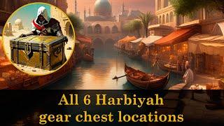 All 6 Harbiyah gear chest locations guide | Assassin's Creed Mirage