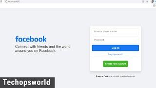 Create Facebook login design using Html, CSS and Angular | Web Designing for complete beginners