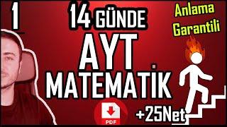 14 Günde AYT Matematik / 1.Ders (Fonksiyonlar)