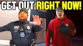 Corrupt Cops Break Into Innocent Man's Business And REFUSE To Leave!