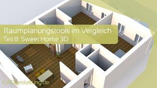 3D Raumplaner Vergleich: Teil 8: Sweet Home 3D