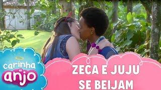 Zeca e Juju se beijam | Carinha de Anjo