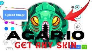 HOW to get ANY SKIN in Agar.io - UPLOAD CUSTOM SKIN - Agar.io