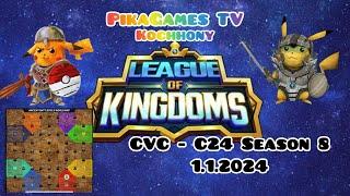 League of Kingdoms C24 CvC / Happy New Year everyone !!  First CvC of the year.