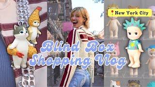 BLIND BOX TOY SHOPPING IN NYC (vlog)