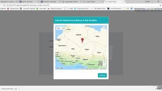 Location Picker Form using google map api and bootstrap modal