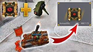 Tanki Online - Getting Armadillo Protection Mk8 | Vulcan Montage #3 | Acoustic