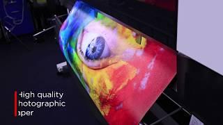 High quality large format inkjet paper - BRIGHT COLOURS