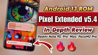 Enjoy Stock Android Experience With Customizations On The Pixel Extended V5.4 ROM  || InDepth Review