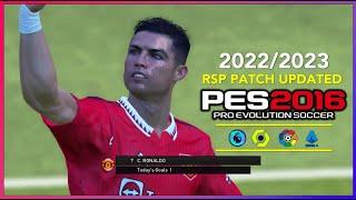 PES 2016 | NEW RSP PATCH TO 2023 V6.10.9.1 | 10/29/22 | PC