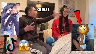 REACTING TO MY UNDERAGED SISTER CRINGEY TIKTOKS!! THESE KIDS ARE TOO GROWN