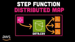 Big Data Processing Using Distributed Maps and AWS Step Functions (S3 + Lambda)