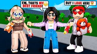 BROTHER has a CRUSH on SISTER'S BEST FRIEND! - Roblox Bloxburg Roleplay