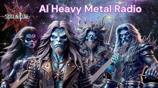 Stellar Core's AI-Generated Heavy Metal Trilogy 24/7 Live Stream: Technological Evolution in Music