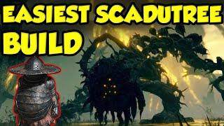 EASIEST ELDEN RING BUILD FOR SCADUTREE AVATAR! BEST SHADOW OF THE ERDTREE DLC BOSS BUILD!