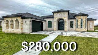 AFFORDABLE LUXURY CUSTOM HOUSE TOUR IN TEXAS UNDER $300,000 | 3 BED | 3 BATH | 2 CAR | 2390 SQFT