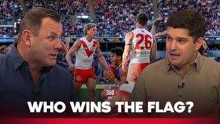 Swans or Lions? - Kingy & Joey argue their case for who wins the Grand Final! | AFL 360 | Fox Footy