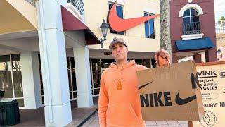 Can You Find Hyped Sneakers At A Nike Outlet? Shopping Vlog