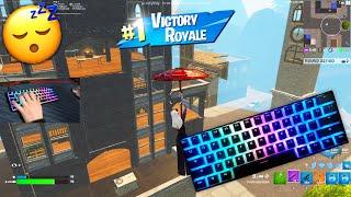 [1 HOUR] Relaxing & Chill Keyboard & Mouse Sounds  ASMR  Fortnite ZoneWars Gameplay 240FPS