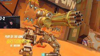 POTG! 63% KP! Bastionmain HUGE BASTION BUFF OVERWATCH GAMEPLAY SEASON 29 TOP 500