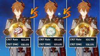 Echoes vs Shimenawa vs HOD Childe Artifacts Comparison [Genshin Impact]