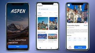 Travel App UI Design In Flutter - Flutter Travel App UI Design Tutorial