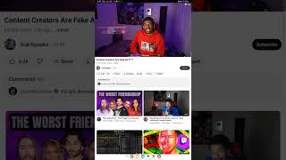 Siahspeaks "Content creators are fake as f***" REACTION  #beaman WHAT WEAK MEN LOOK LIKE