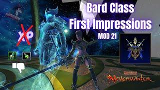 Mod 21 New Bard Class No XP Removed Zones Potion Nerfs & More Neverwinter Northside