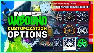 Need For Speed Unbound  | All Car Customization Options