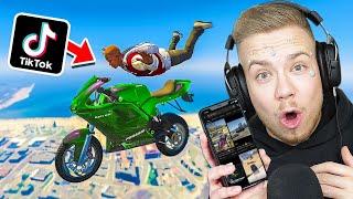 VIRALE GTA 5 STUNTS auf TIK TOK NACHMACHEN 3.0