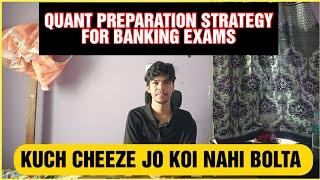 QUANT PREPARATION STRATEGY FOR BANKING EXAMS 2024 | IBPS RRB PO | IBPS PO #bankexams #preparation