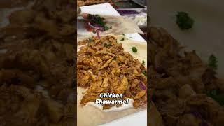 Butter Chicken Shawarma Is An Awesome Invention   @alitahinis #funny #food #shorts