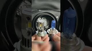 Damn! So Easy To Replace Halogen Bulb With H7 LED Bulb! #h7led #h7 #howtoinstall #howtoreplace