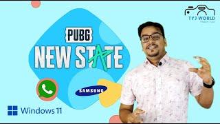 Pubg New State, WhatsApp ban, Samsung 200 MP Camera, Windows 11, New Flip Laptop - Tech News #E01