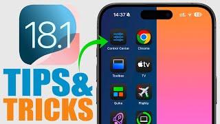 iOS 18.1 - New TIPS & TRICKS for iPhone Users!