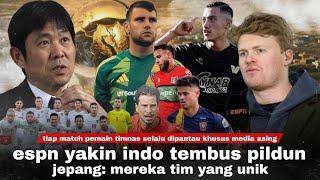 Satu Persatu Pemain Timnas Disorot Dunia, ESPN: Mereka Bisa Lolos Pildun! Jepang: 'Indo Tim yg Beda'