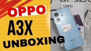 Oppo A3x Unboxing Price in Pakistan | Oppo A3x Review in urdu #itinbox