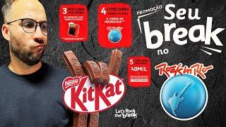 PROMOÇÃO KITKAT SEU BREAK no ROCK in RIO