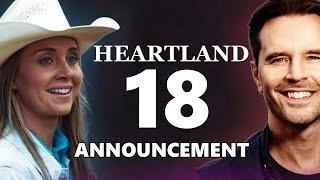 Breaking News: Heartland Season 18 Announcement