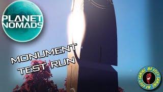 LET’S TEST THIS MONUMENT  -  Planet Nomads Gameplay Ep22