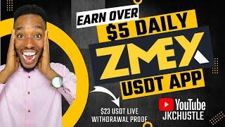 NEW OPPORTUNITY! Make $5 Daily (+PAYMENT PROOF). HOW ZMEX WORKS| USDT Earning App 2025