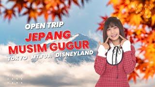 REKOMENDASI PAKET OPENTRIP TOUR JEPANG OKTOBER SEPTEMBER NOVEMBER MUSIM GUGUR 5 HARI 4 MALAM