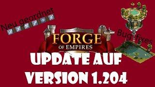 Update auf Version 1.204 | Forge of Empires