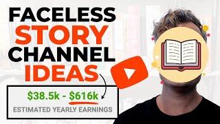 Faceless YouTube Channel Ideas - Story Telling Niche (Making Over $43,000 Per Month)