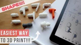 3D Print Without Using a 3D Printer By Using Shapeways!