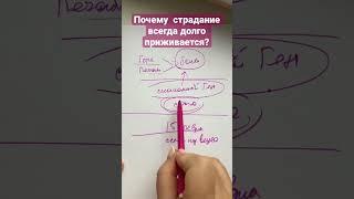 Почему страдания долго проживаются? #сатсанг #эмпат #интенсив#боль #страдание